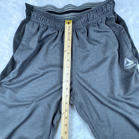 Reebok Mens Gray Track Drawstring‎ Athletic Training Workout Joggers Size Medium - Picture 8 of 9